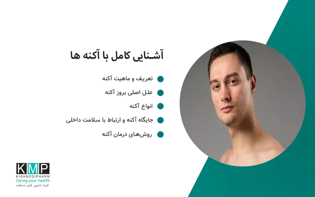 آکنه پوست یک اختلال التهابی شایع است که بیش از یک مشکل زیبایی ساده محسوب میشود و میتواند تأثیر قابلتوجهی بر کیفیت زندگی، اعتمادبهنفس و سلامت روان افراد داشته باشد. این بیماری در اثر ترکیبی از عوامل هورمونی، ژنتیکی، محیطی و سبک زندگی ایجاد میشود و طیف وسیعی از ضایعات پوستی از جمله کومدونهای سرسیاه و سرسفید، پاپولها، پوستولها، ندولها و کیستها را شامل میشود.
